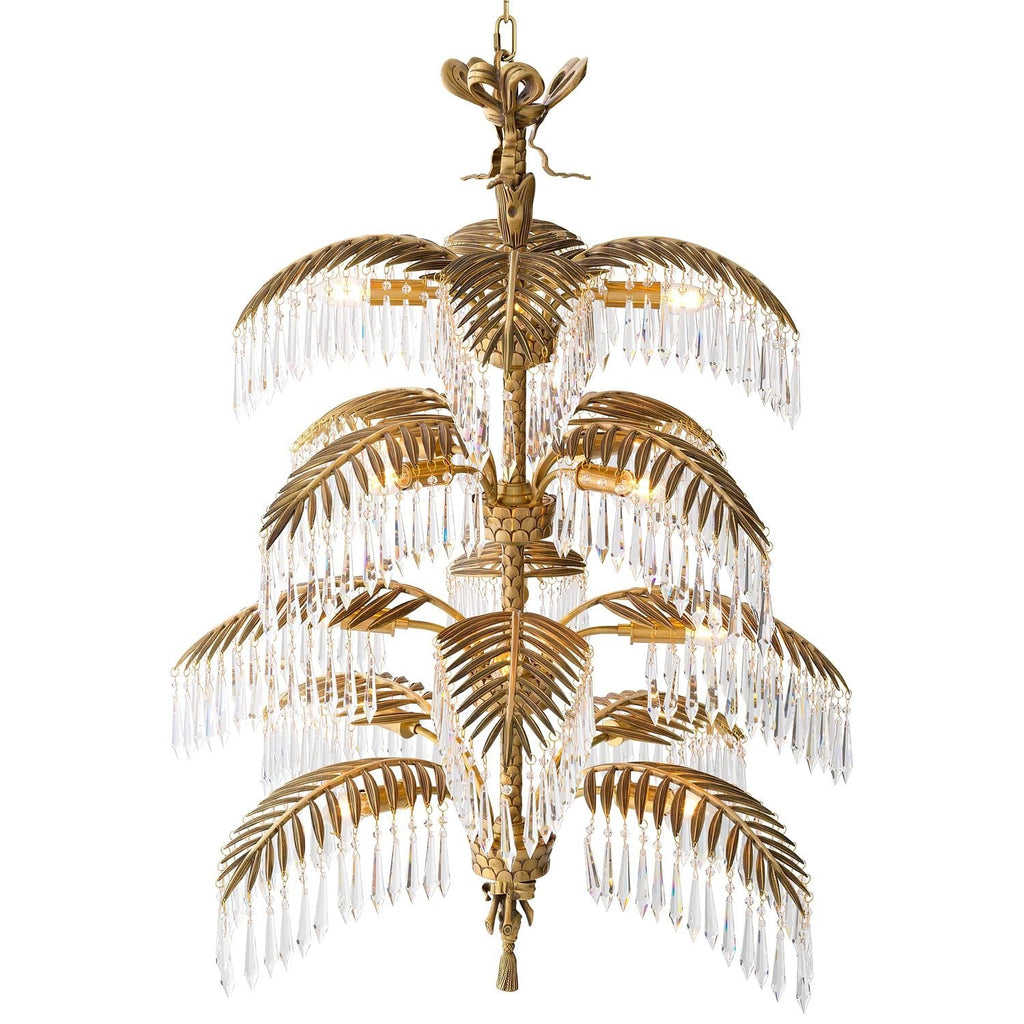 Palmera Brass Chandelier