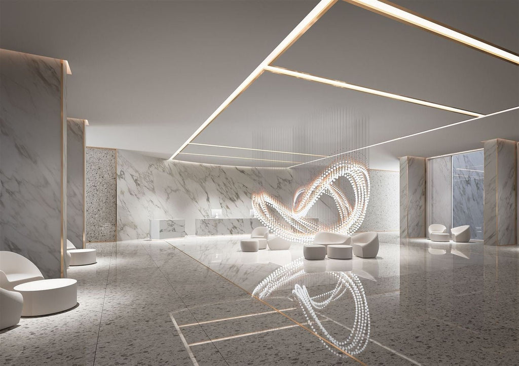 Pearl Curtain Customize Chandelier