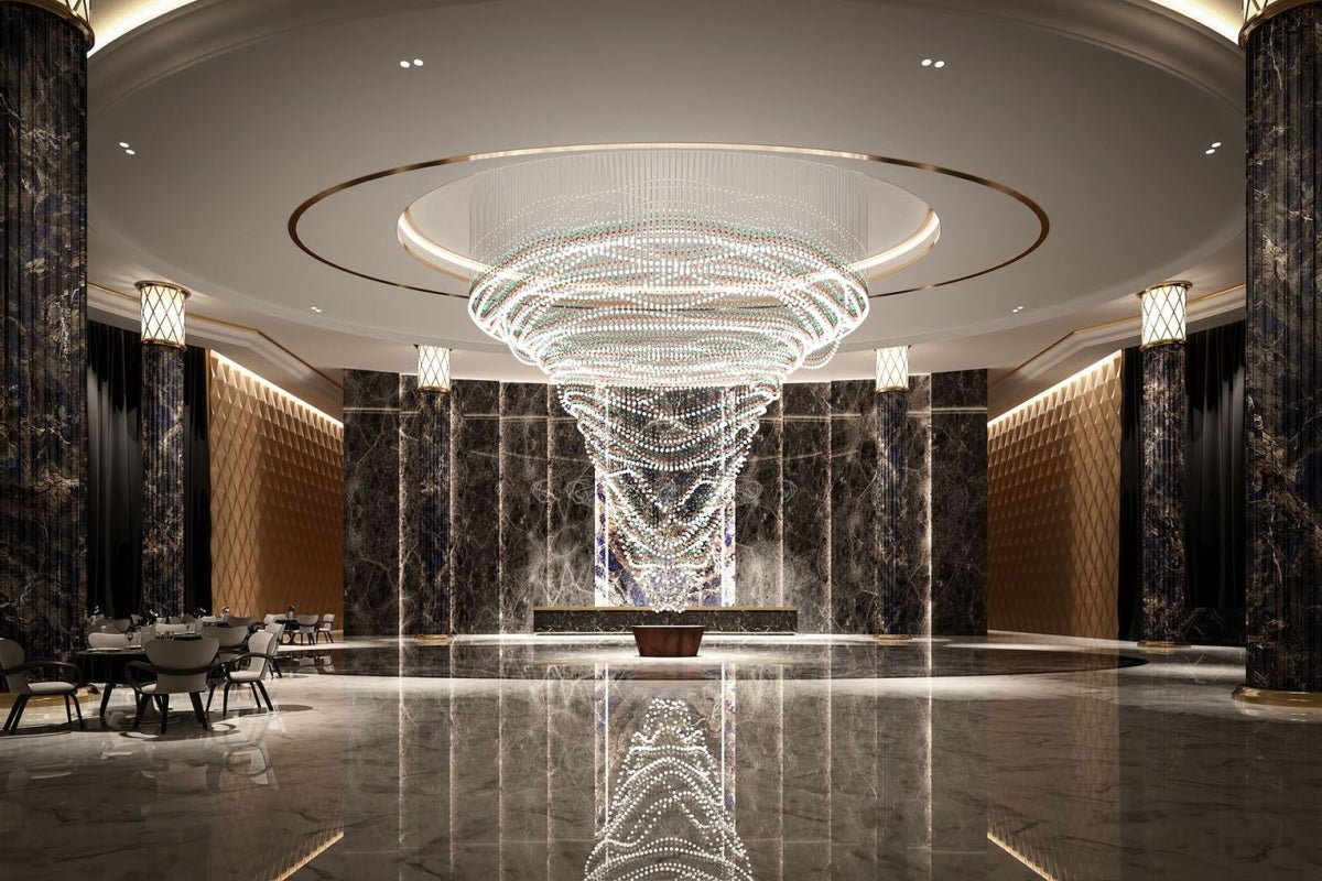 Pearl Curtain Customize Chandelier