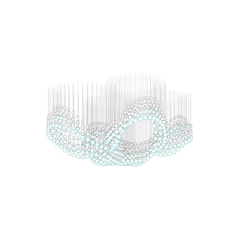 Pearl Curtain Customize Chandelier