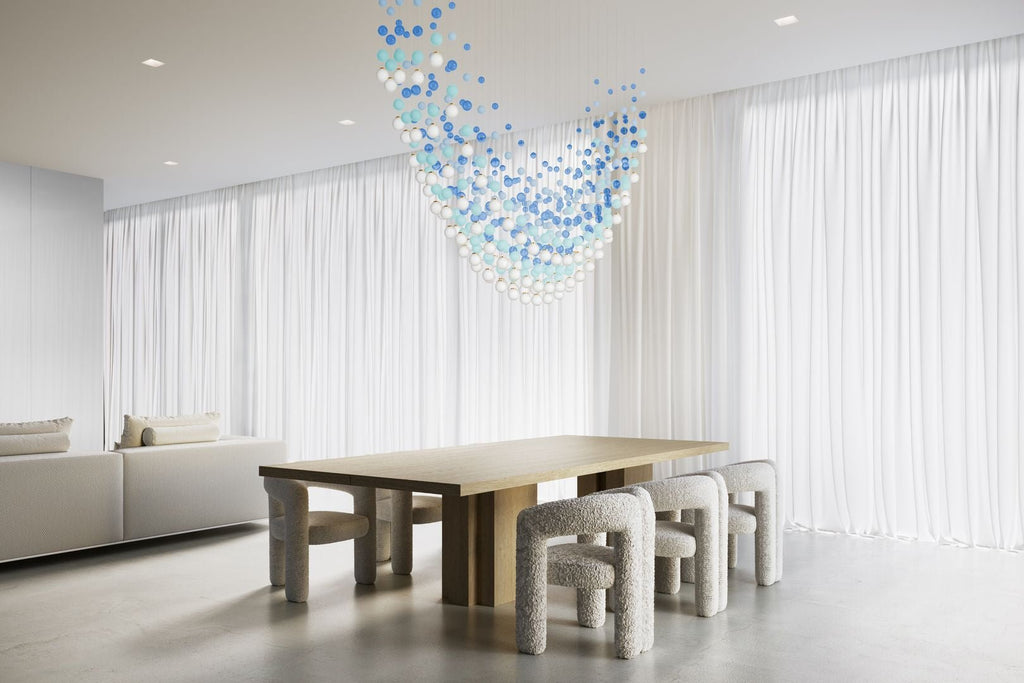 Pearl Curtain Customize Chandelier