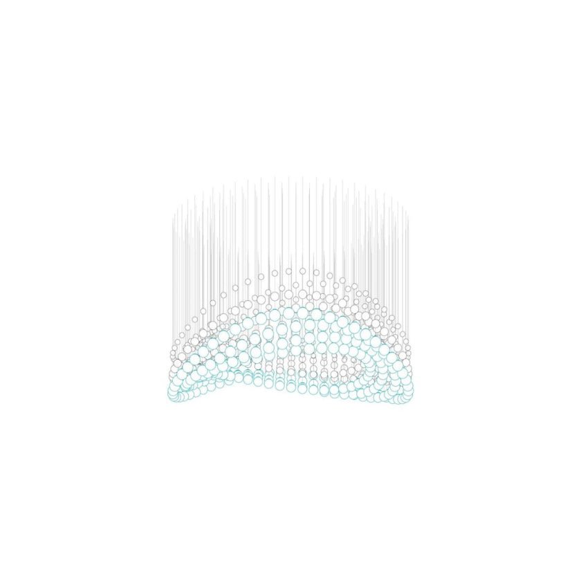 Pearl Curtain Customize Chandelier