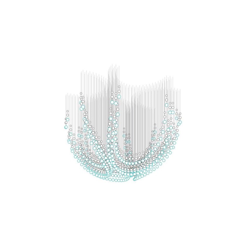 Pearl Curtain Customize Chandelier