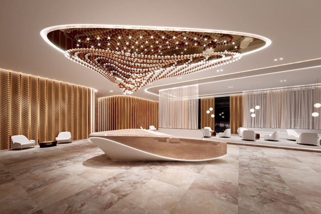 Pearl Wave Customize Chandelier