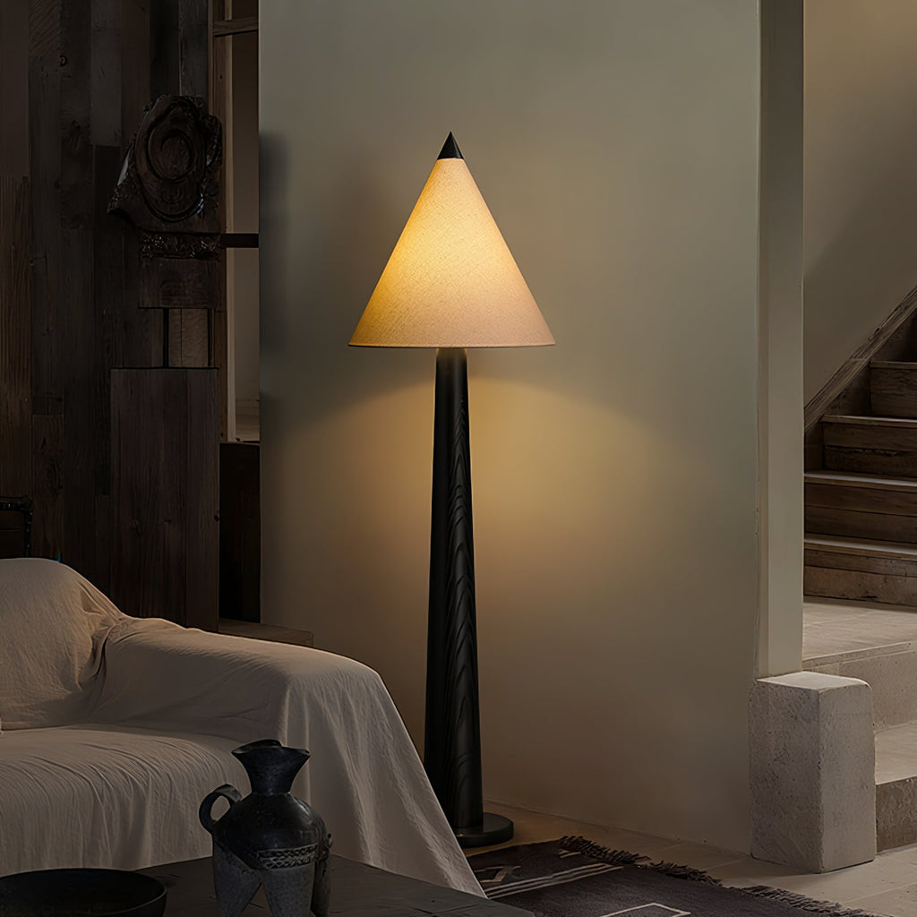 Pinecone Wooden Floor Lamp