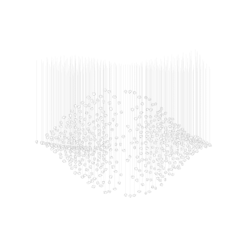 Raw Crystal Customize Chandelier