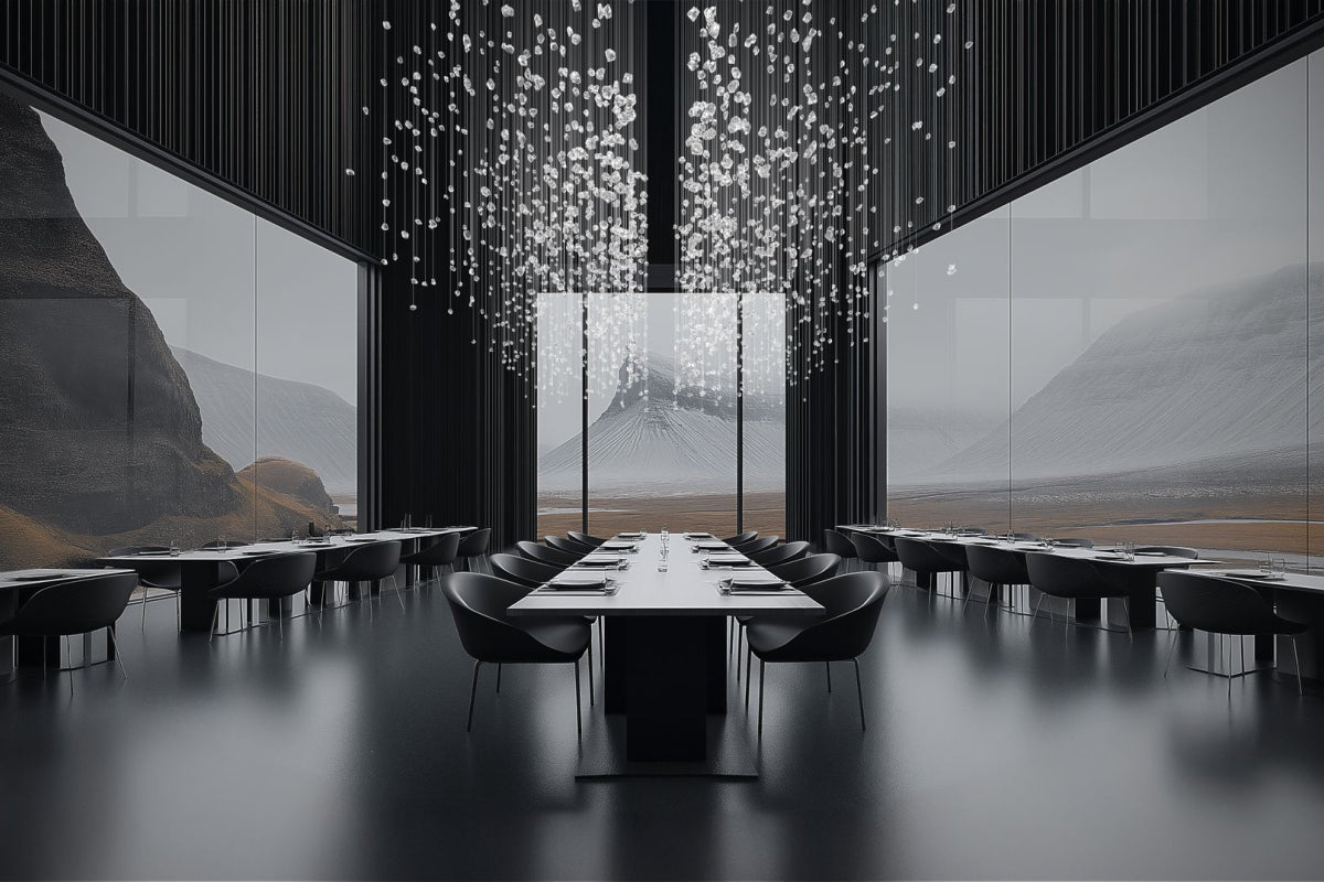 Raw Crystal Customize Chandelier