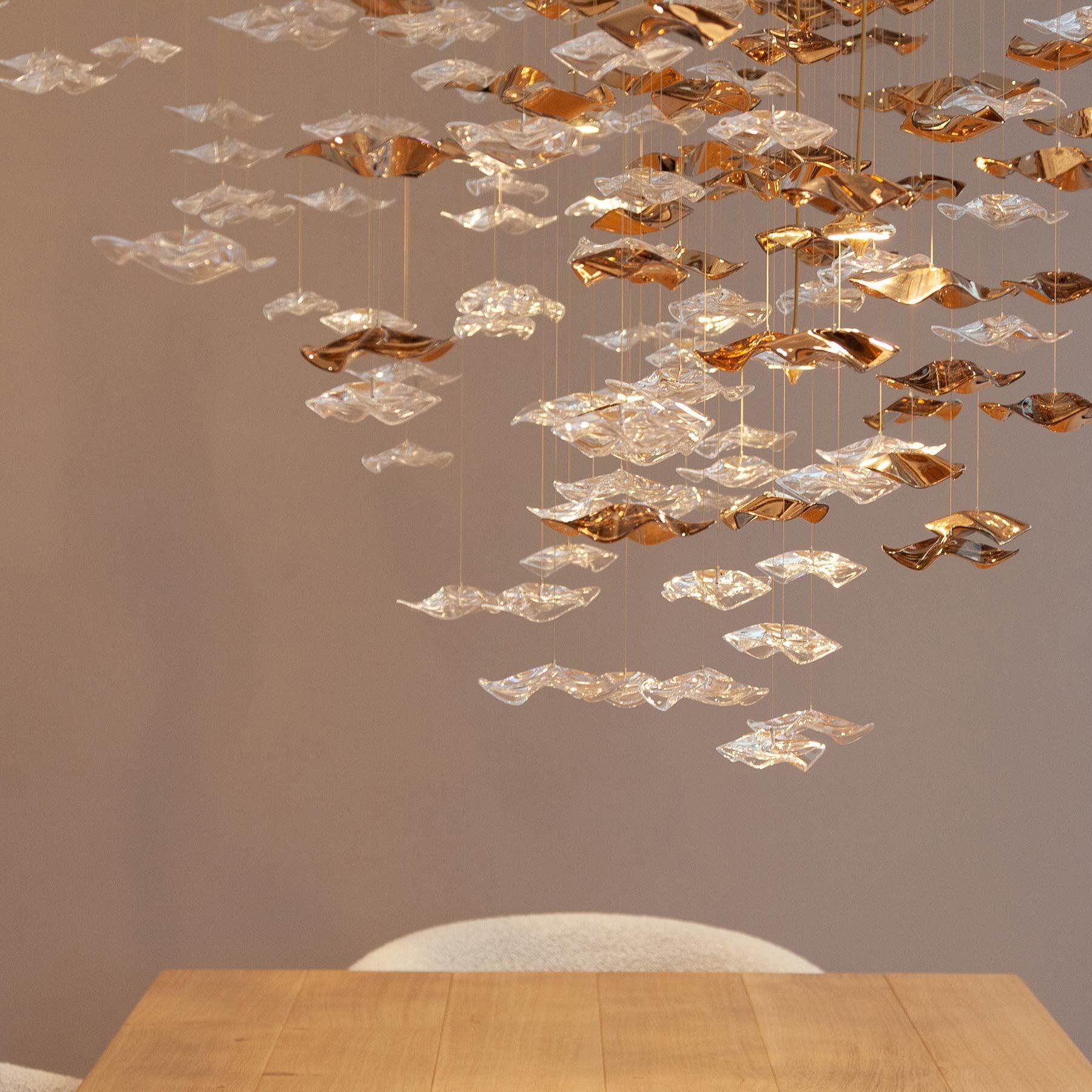 Tidal Art Glass Pendants Lamp