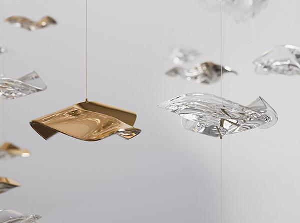 Tidal Art Glass Pendants Lamp