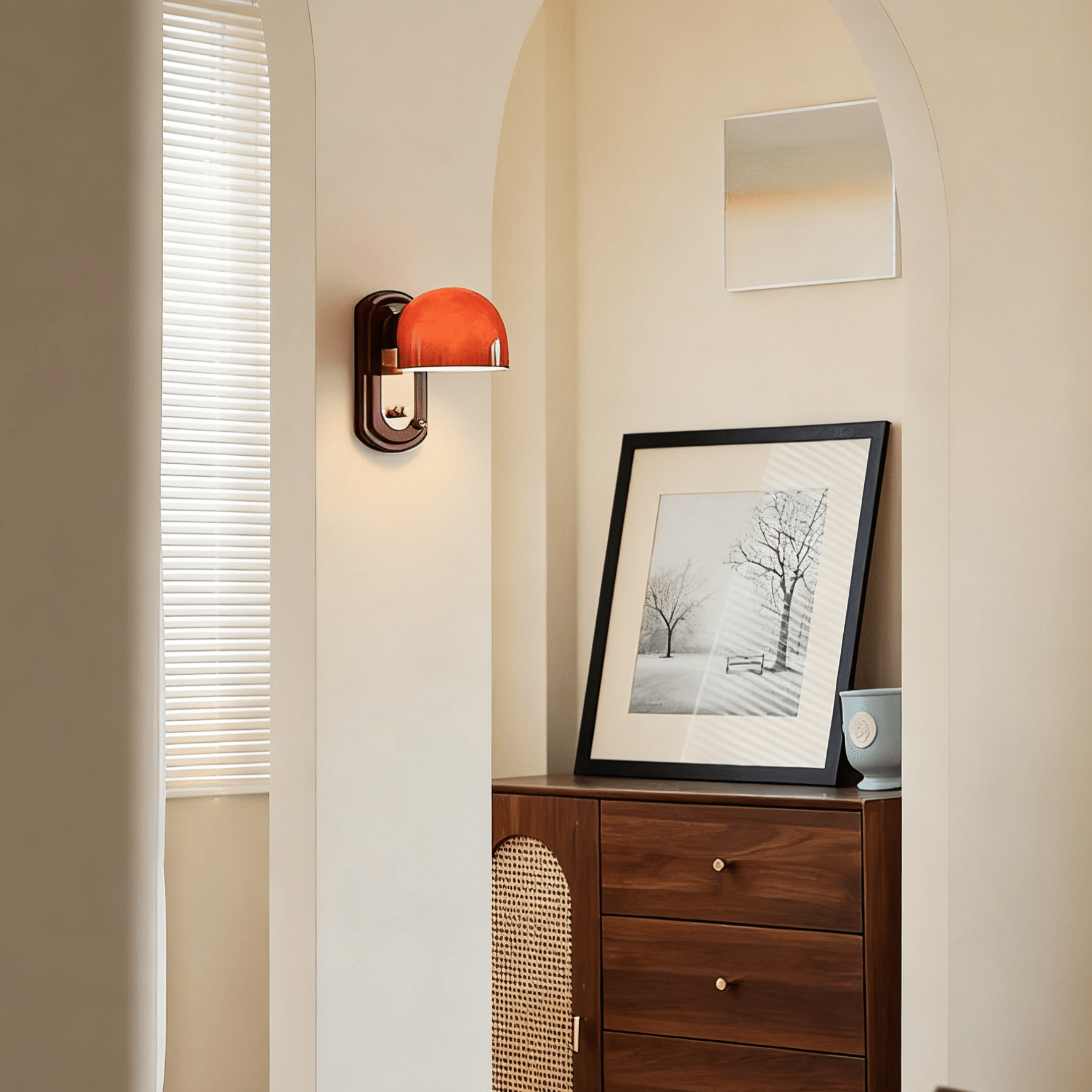 Scarlet Dome Wall Sconce