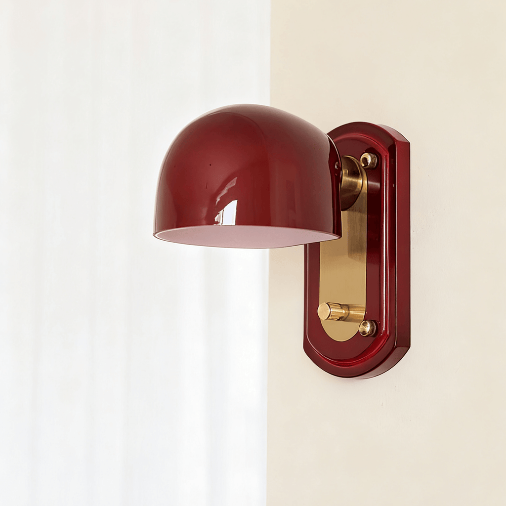 Scarlet Dome Wall Sconce