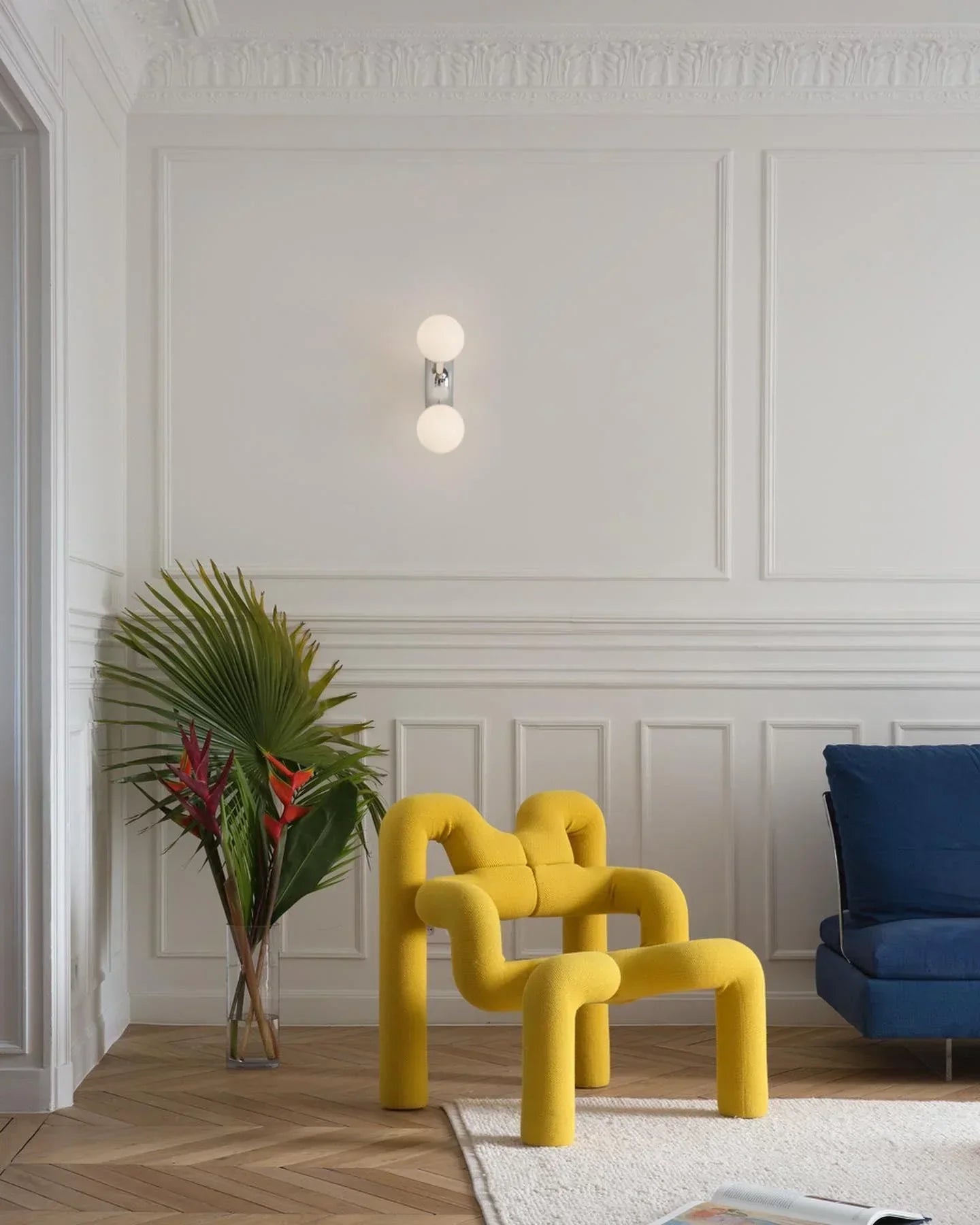 Vine Round Wall Lamp