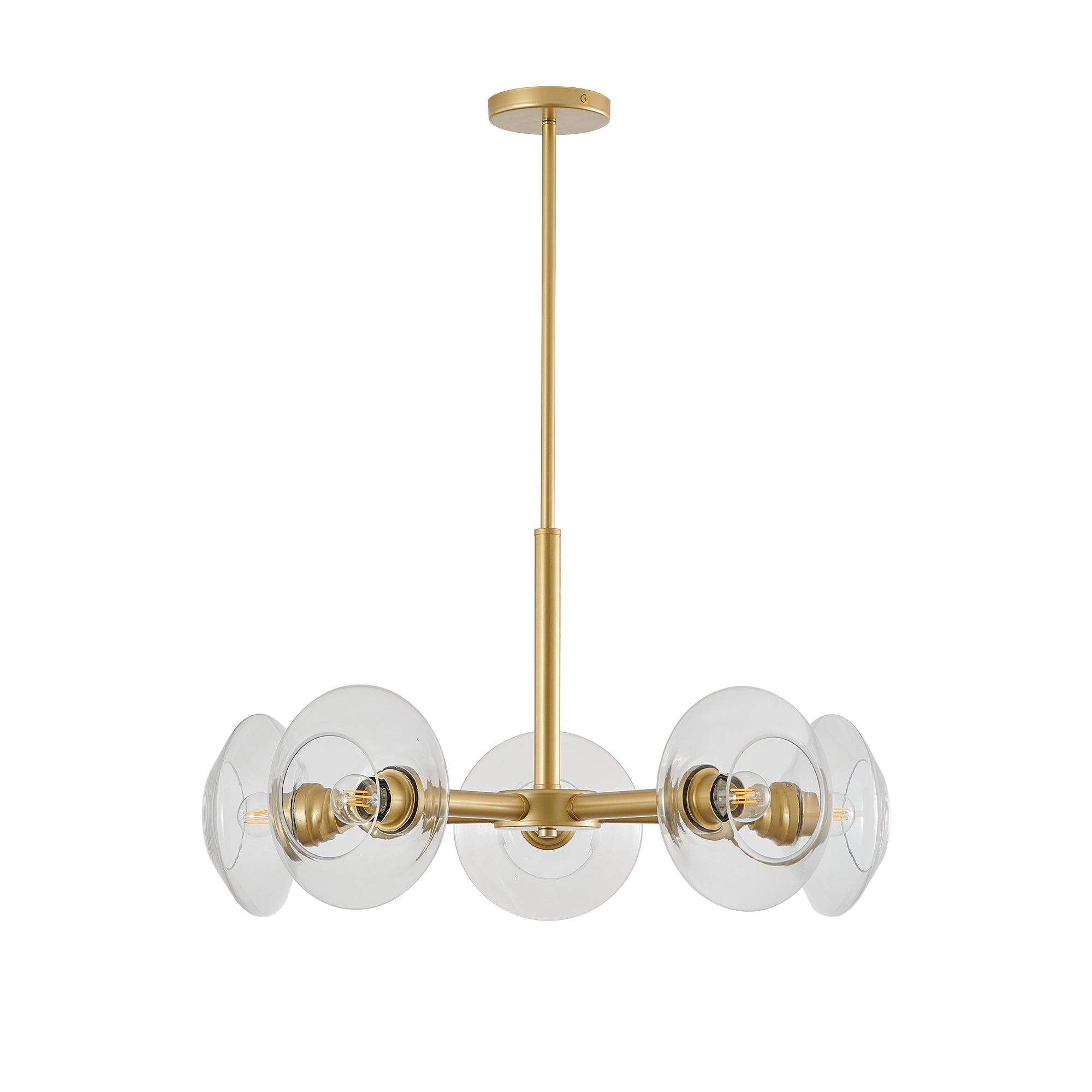 Aenor Gold Sputnik Chandelier