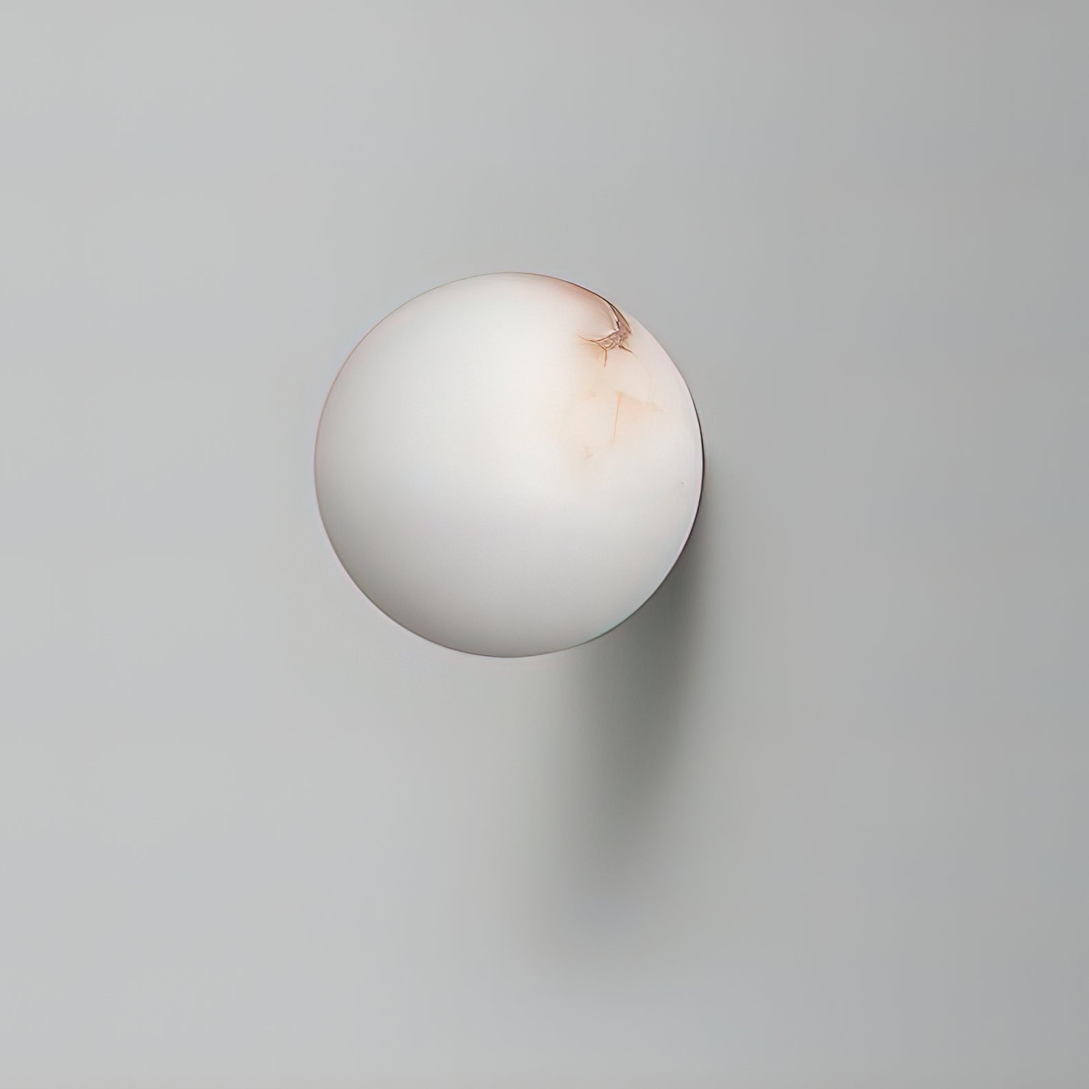 Alabaster Mini Orb Wall Lamp - ZozHome
