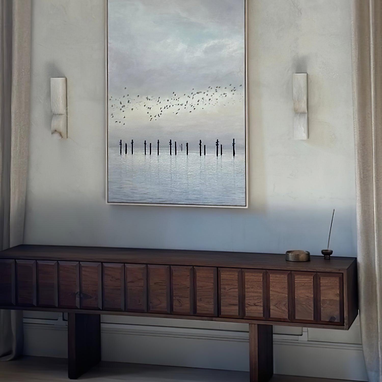 Alabaster Wall Sconce