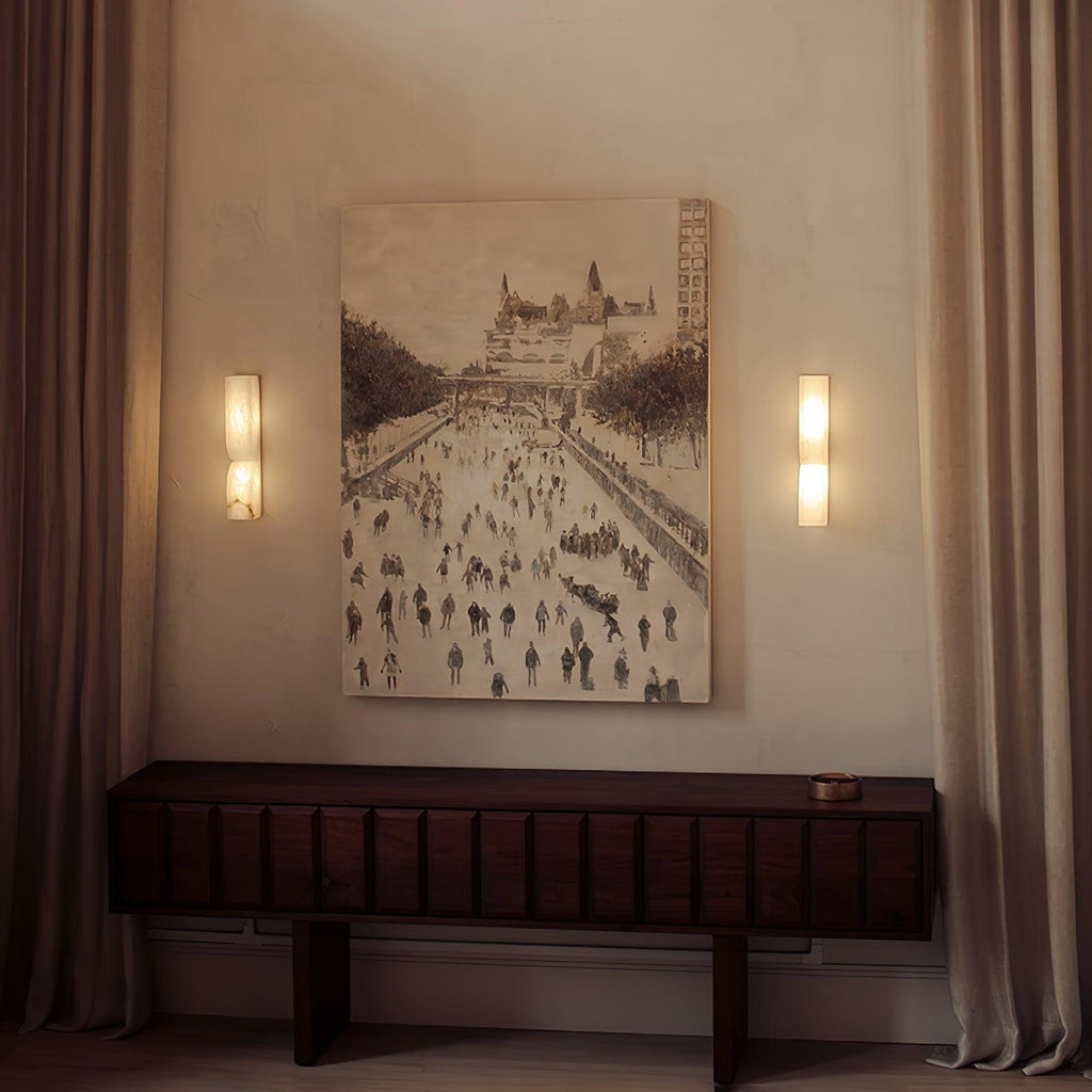 Alabaster Wall Sconce