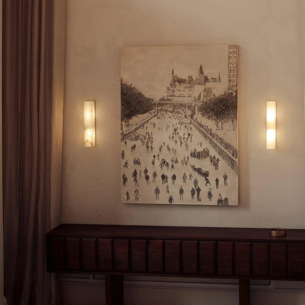 Alabaster Wall Sconce