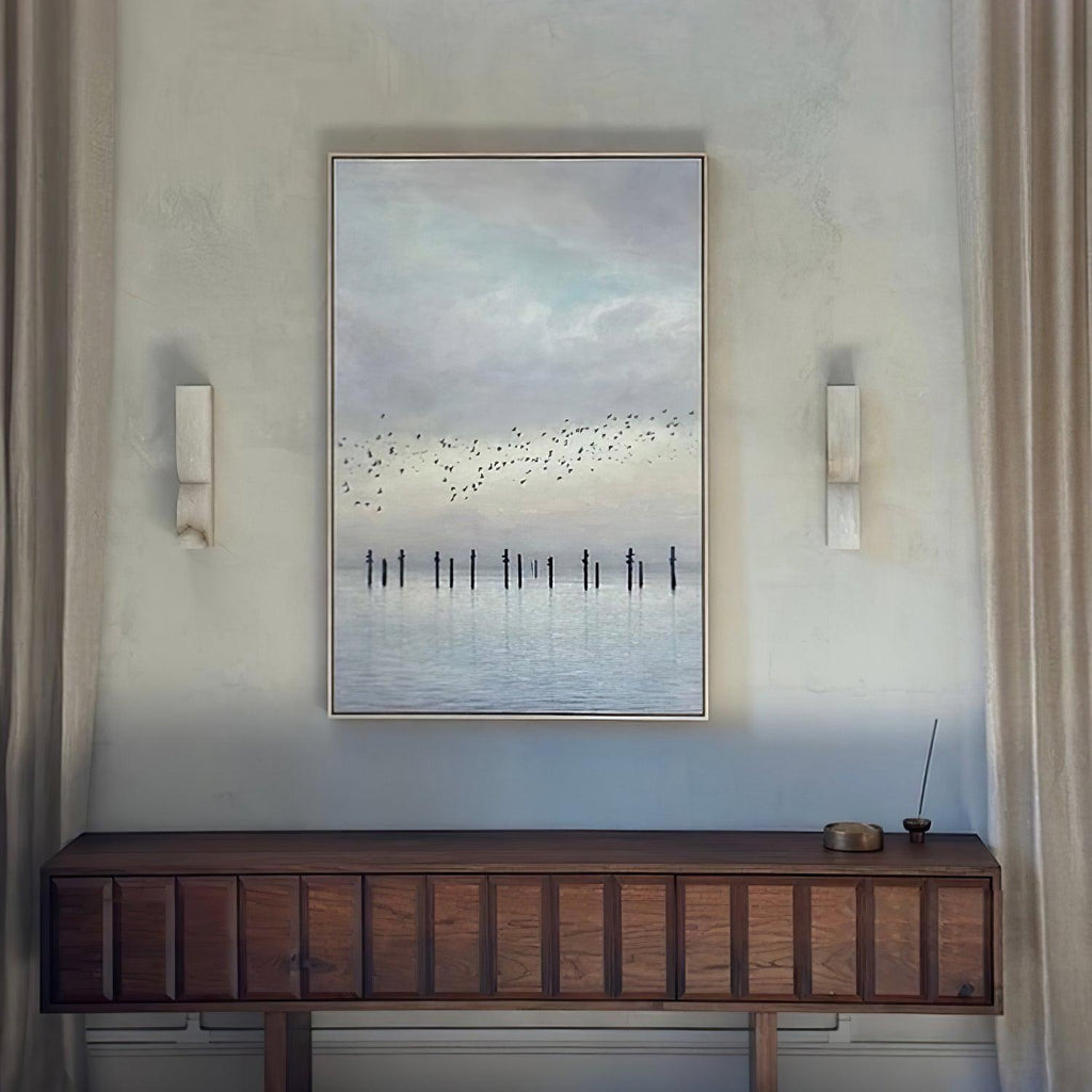 Alabaster Wall Sconce