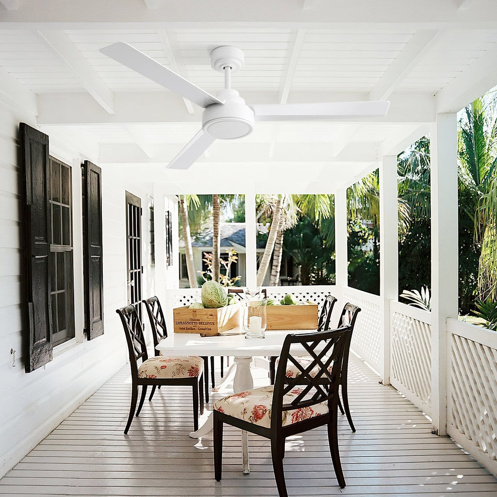 Alderwood Farmhouse Style Ceiling Fan Light