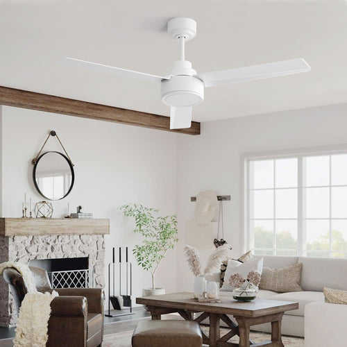 Alderwood Farmhouse Style Ceiling Fan Light