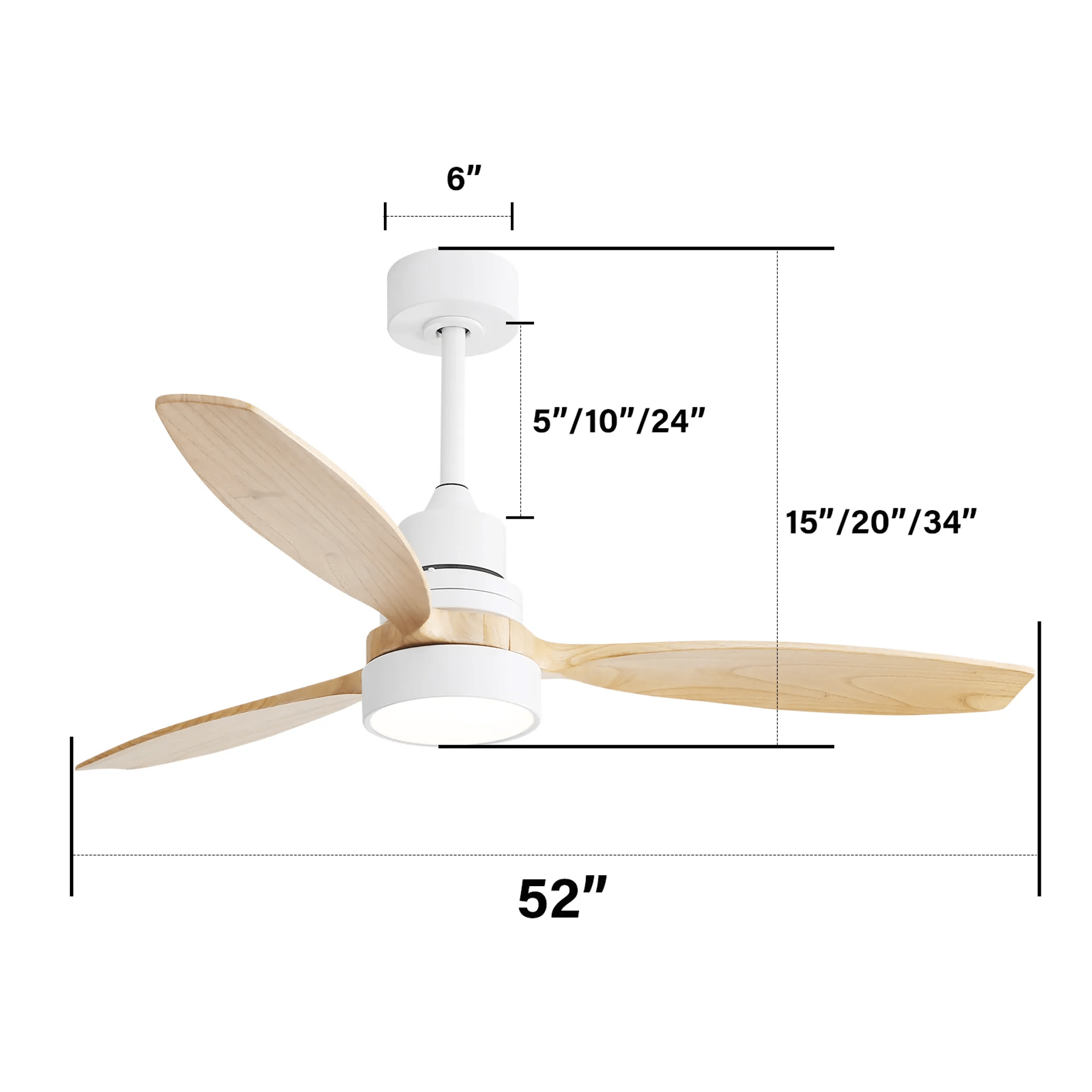 Alpine Breeze Ceiling Fan Light