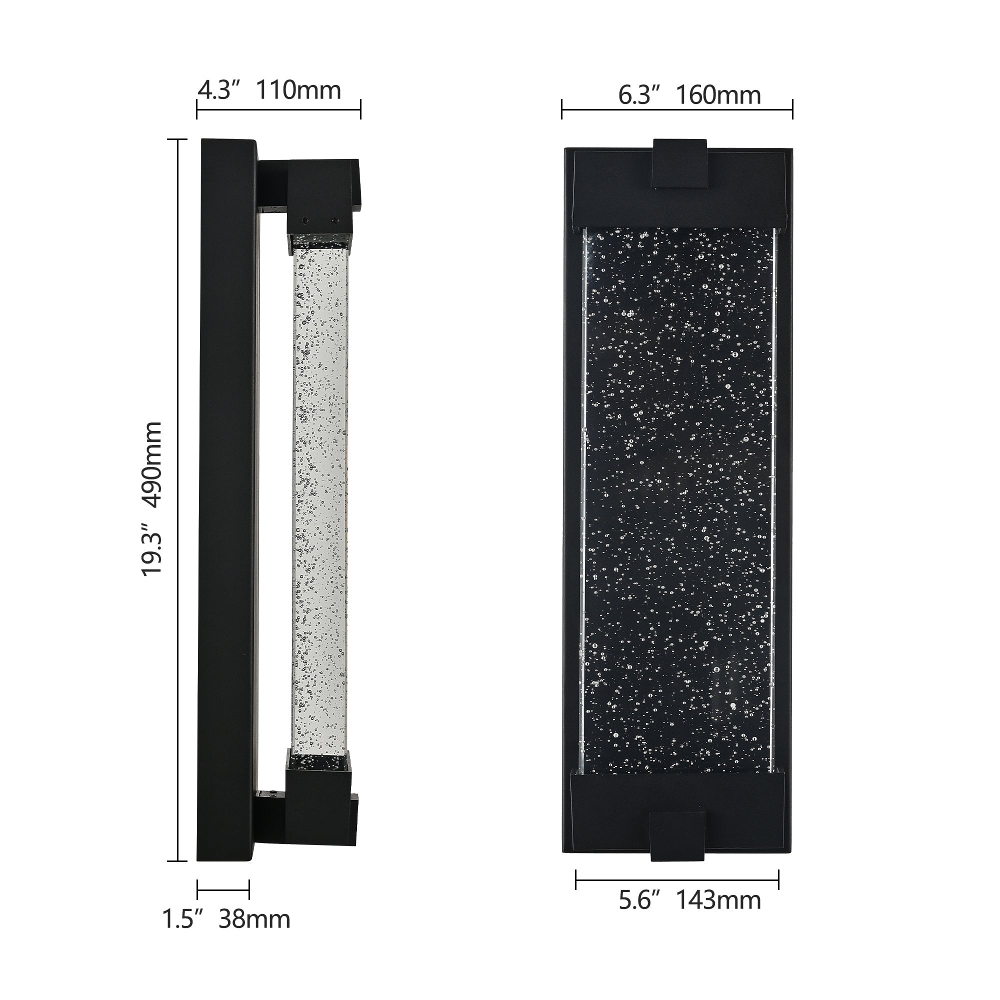 Aluminum Outdoor Wall Lamp