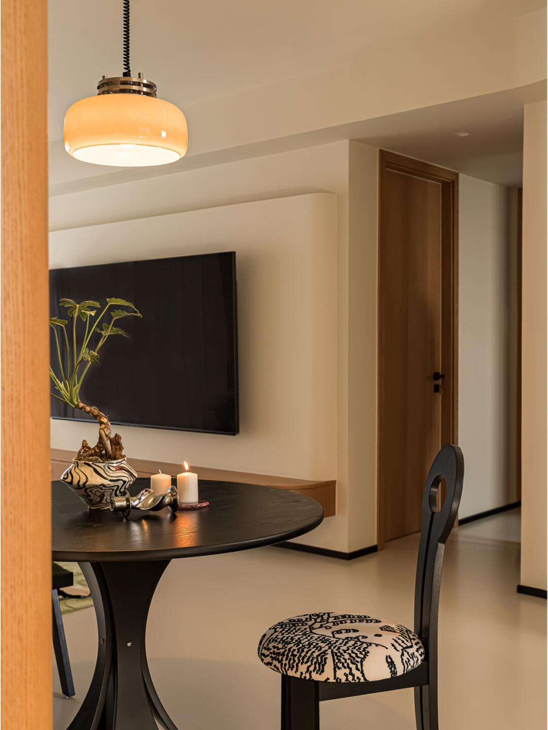 Amber Glow Pendant Light