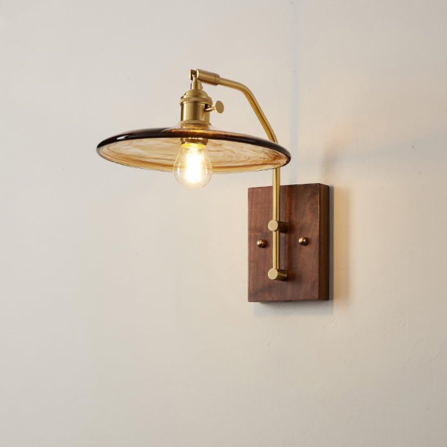 Amber Wall Light