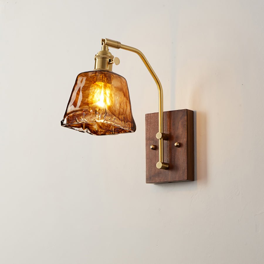 Amber Wall Light