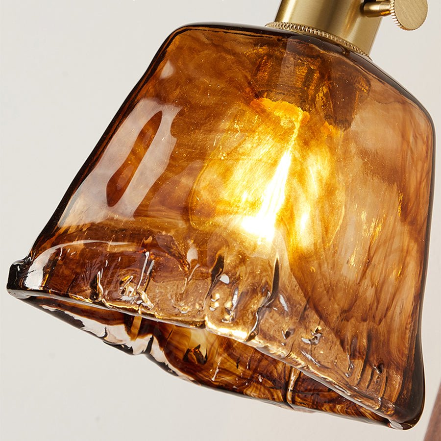 Amber Wall Light