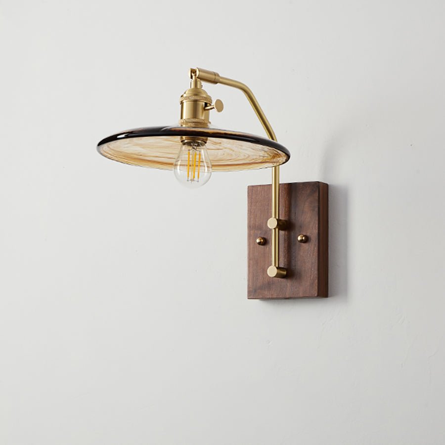 Amber Wall Light