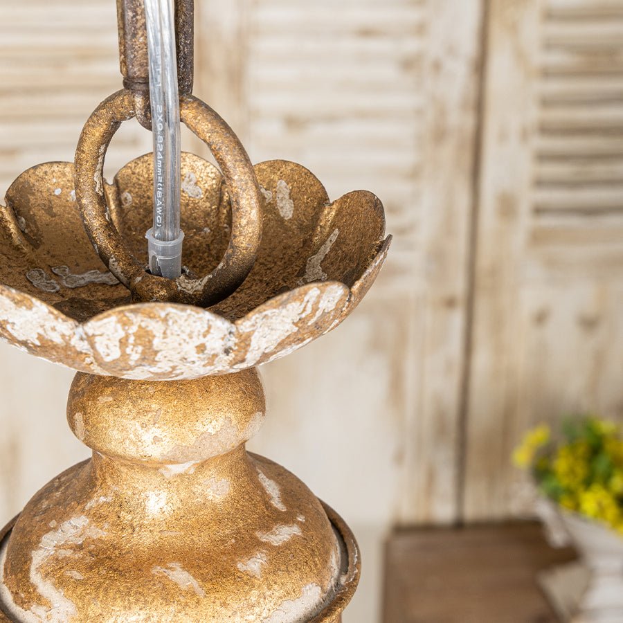 Antique Gold Retro Chandelier