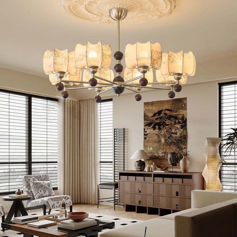 Arboris Floral Chandelier - ZozHome