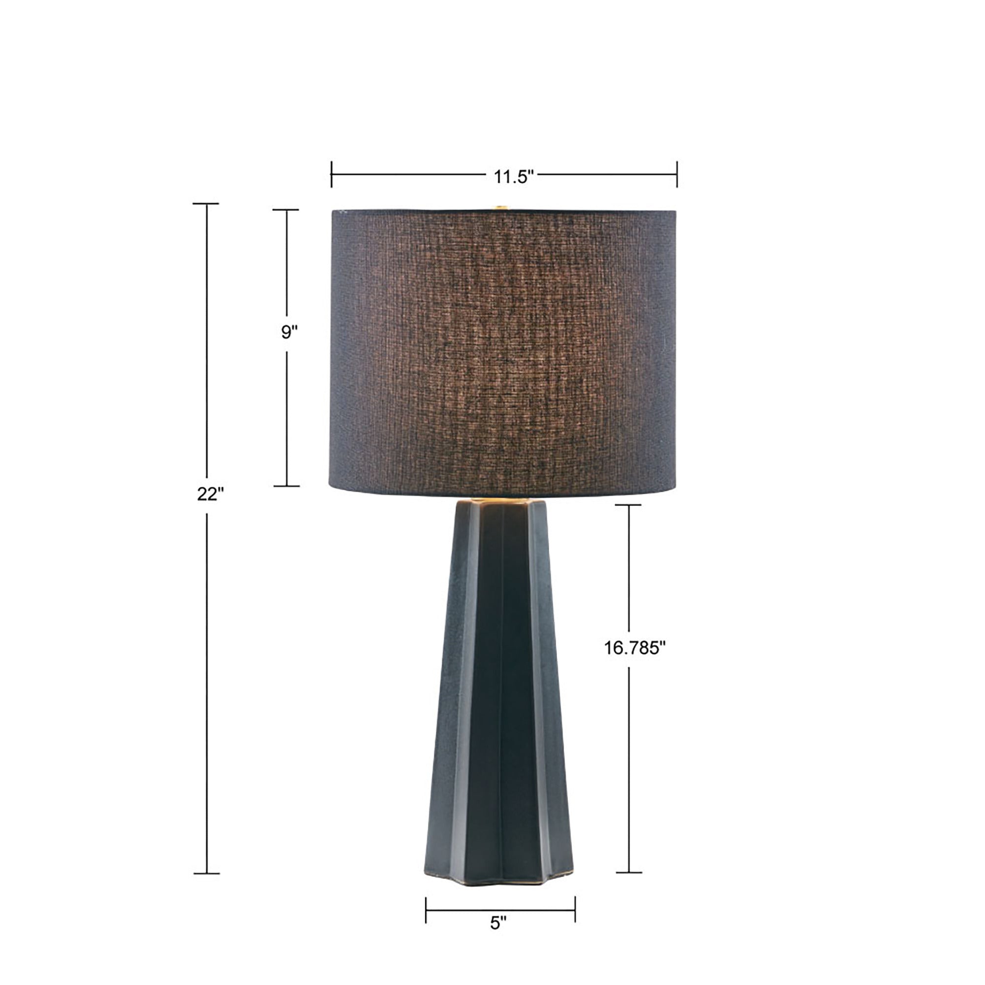 Athena Fluted Table Lamp