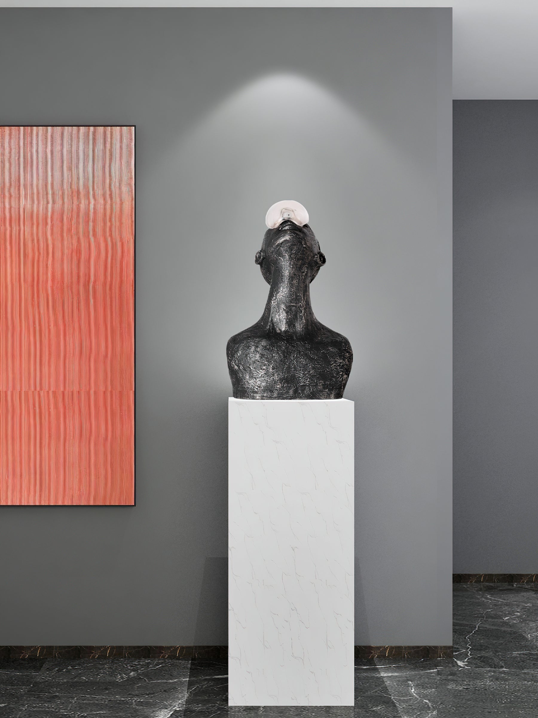 Atlas Guardian Sculpture Table Ornaments