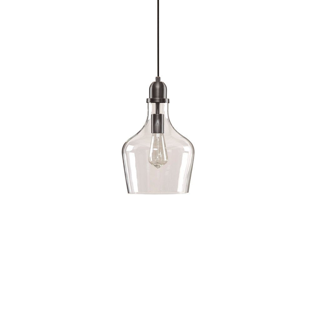 Auburn Bell Glass Pendant Light B