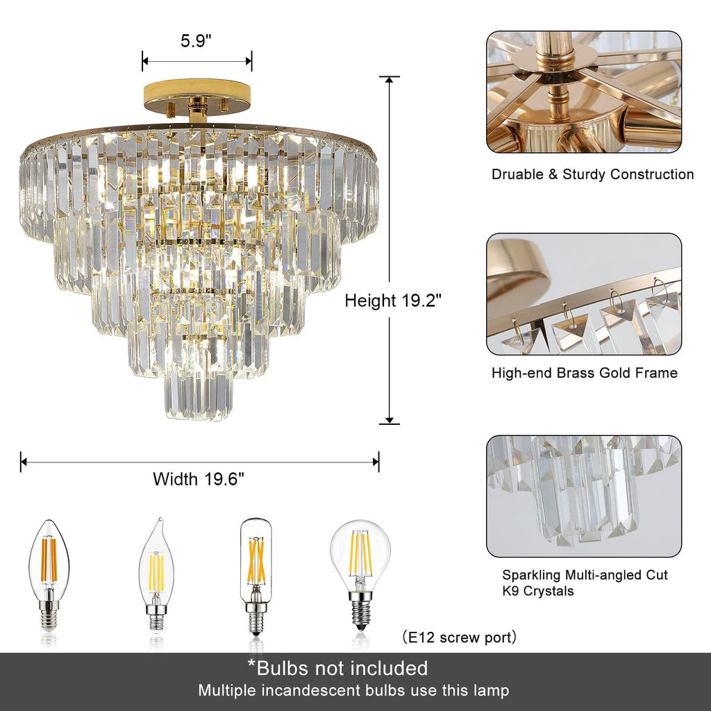 Aurelia Crystal Chandelier