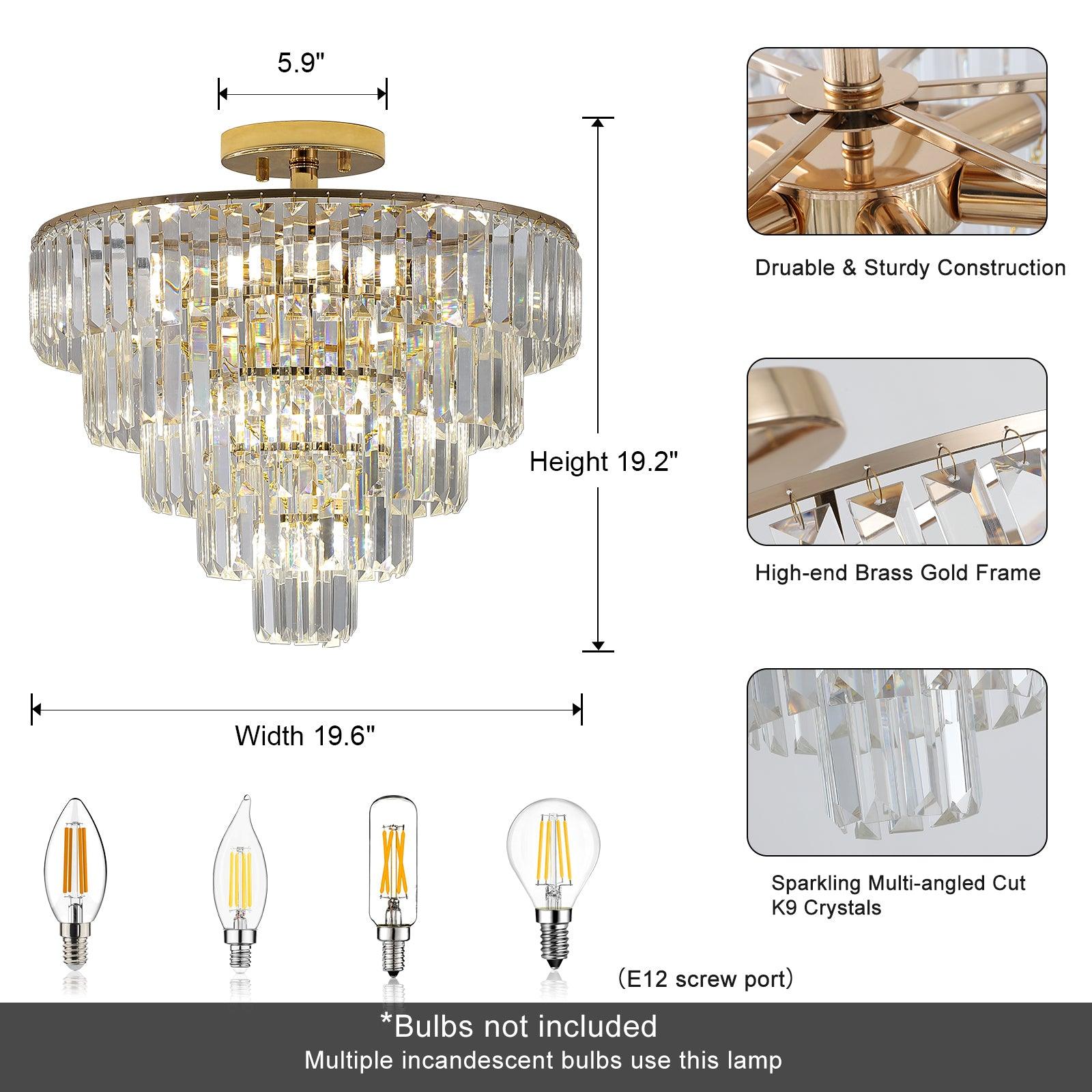 Aurelia Crystal Chandelier