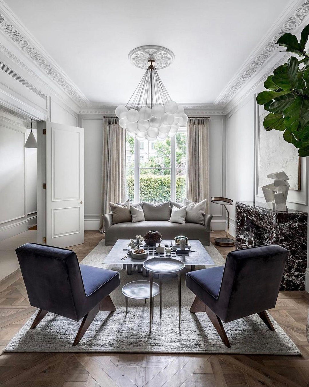 Aurora Sphere Chandelier