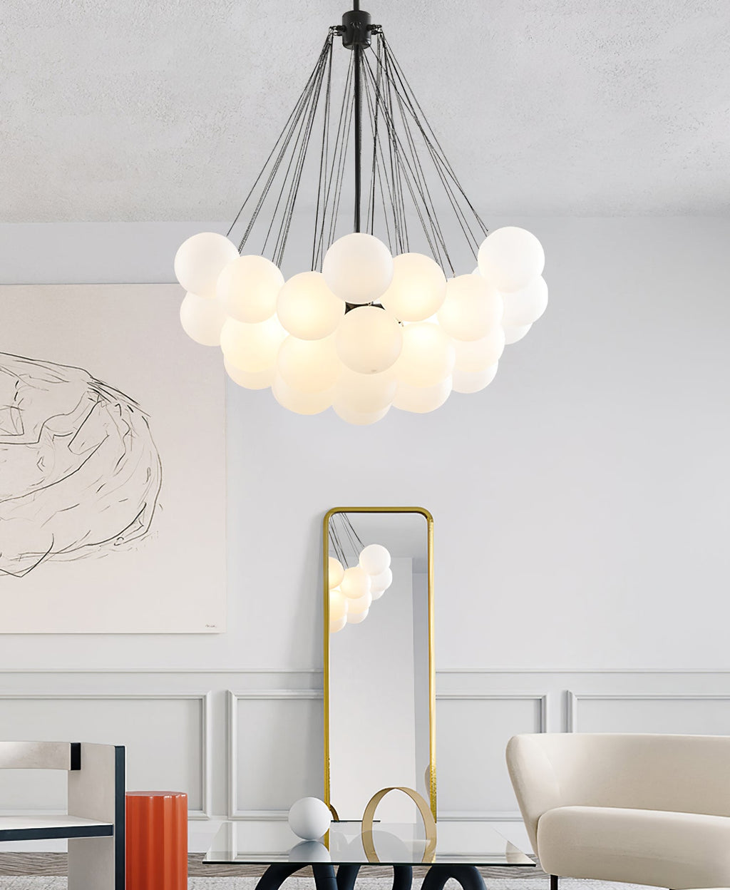 Aurora Sphere Chandelier