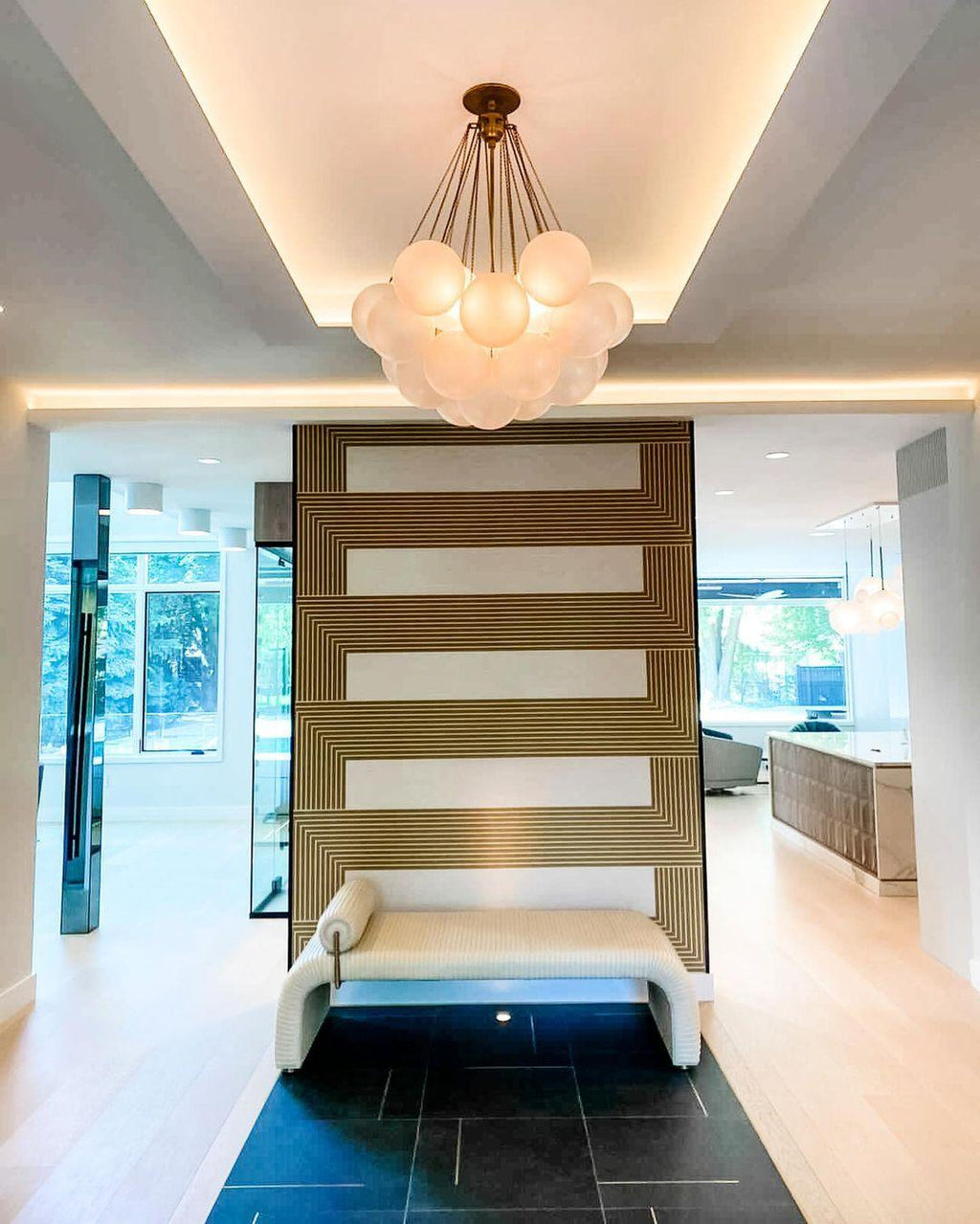 Aurora Sphere Chandelier