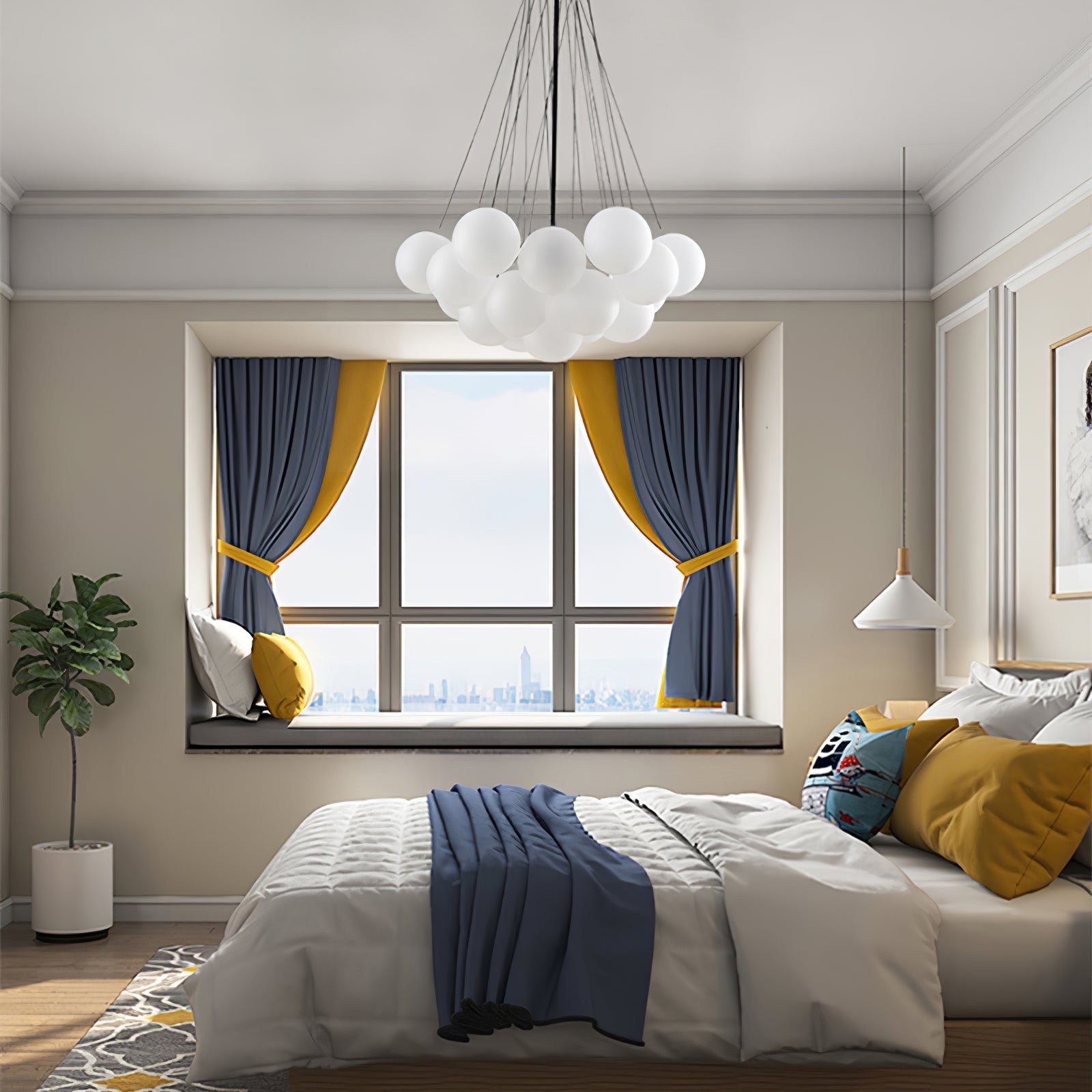 Aurora Sphere Chandelier