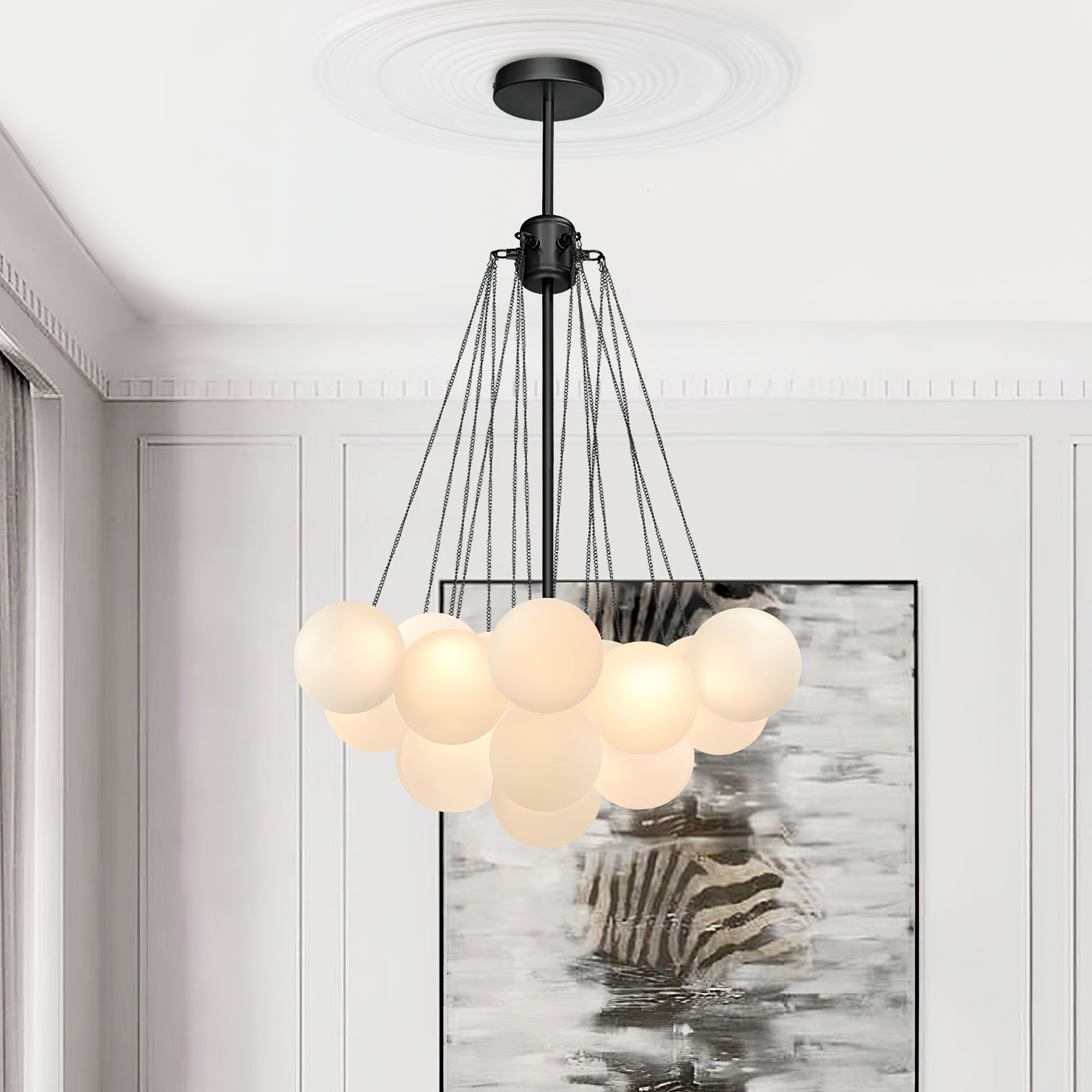Aurora Sphere Chandelier