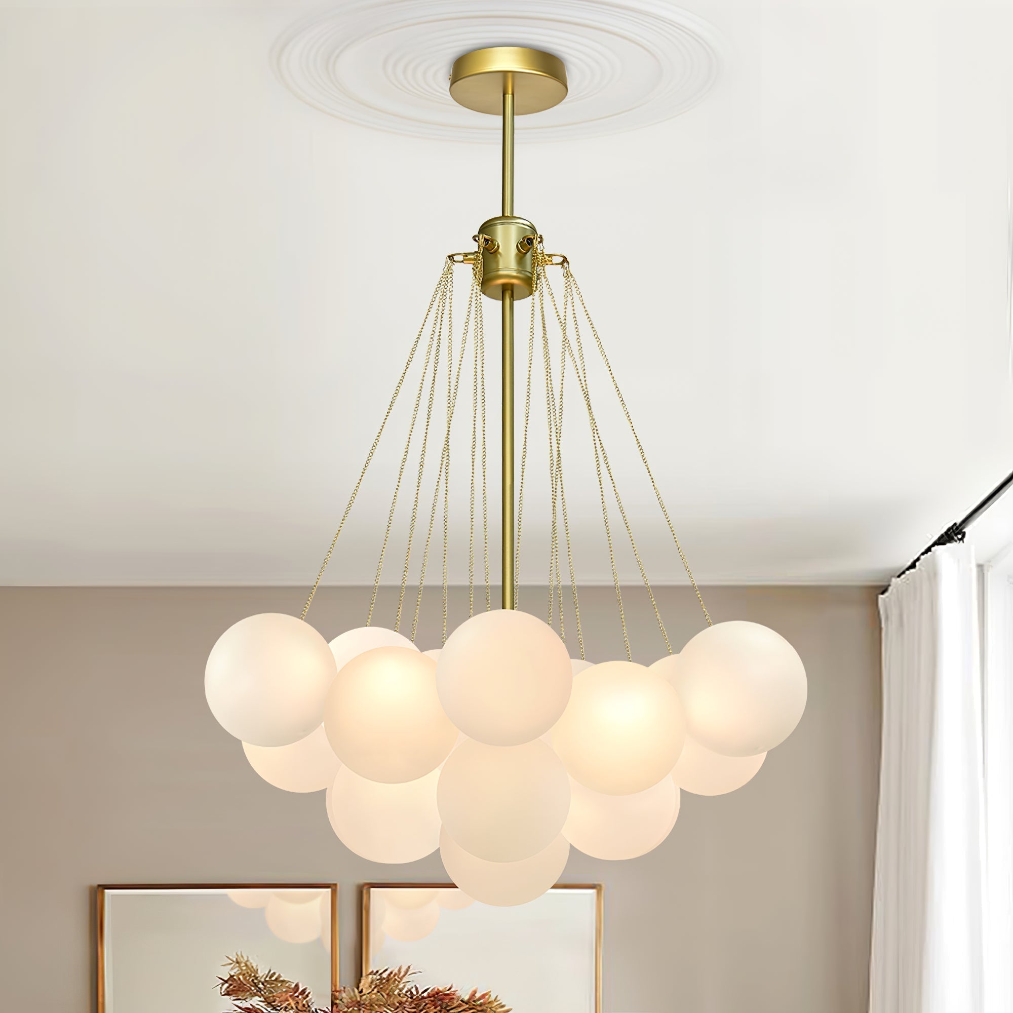 Aurora Sphere Chandelier
