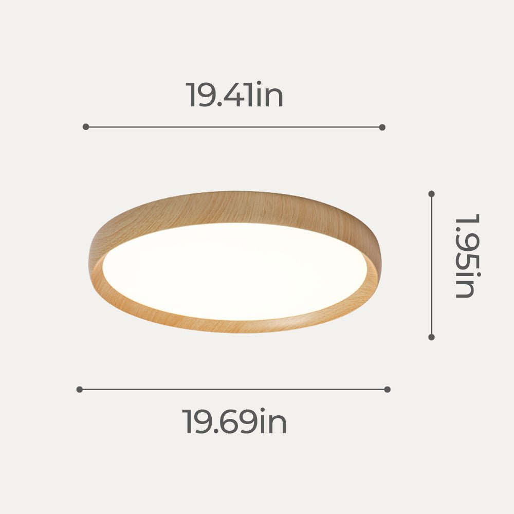 Aurora Wood Ceiling Light