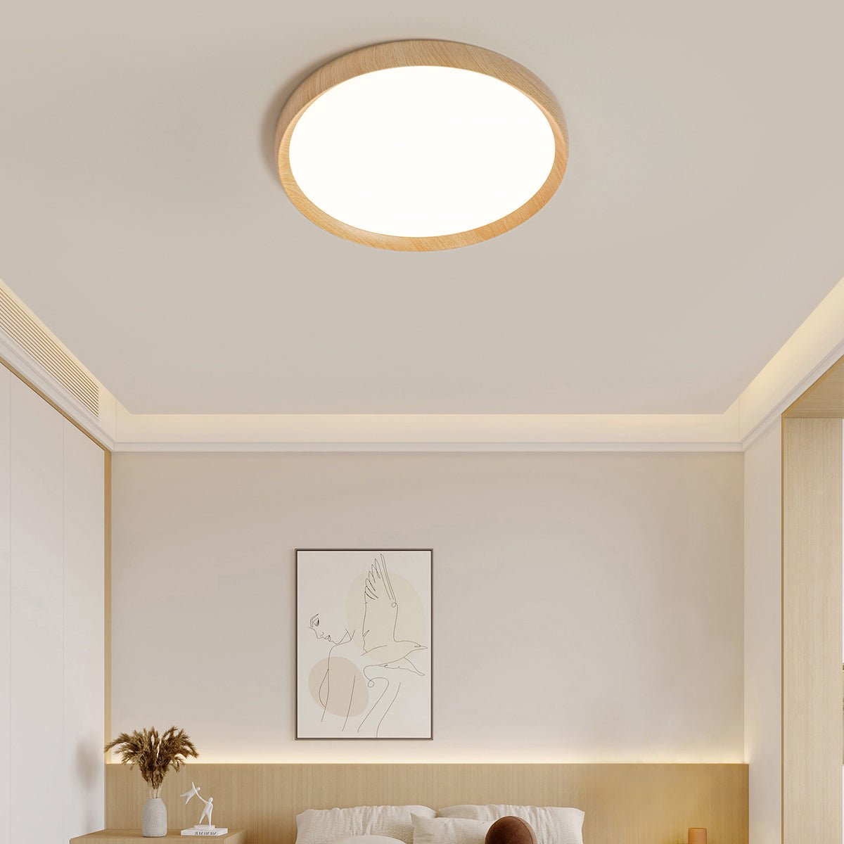 Aurora Wood Ceiling Light