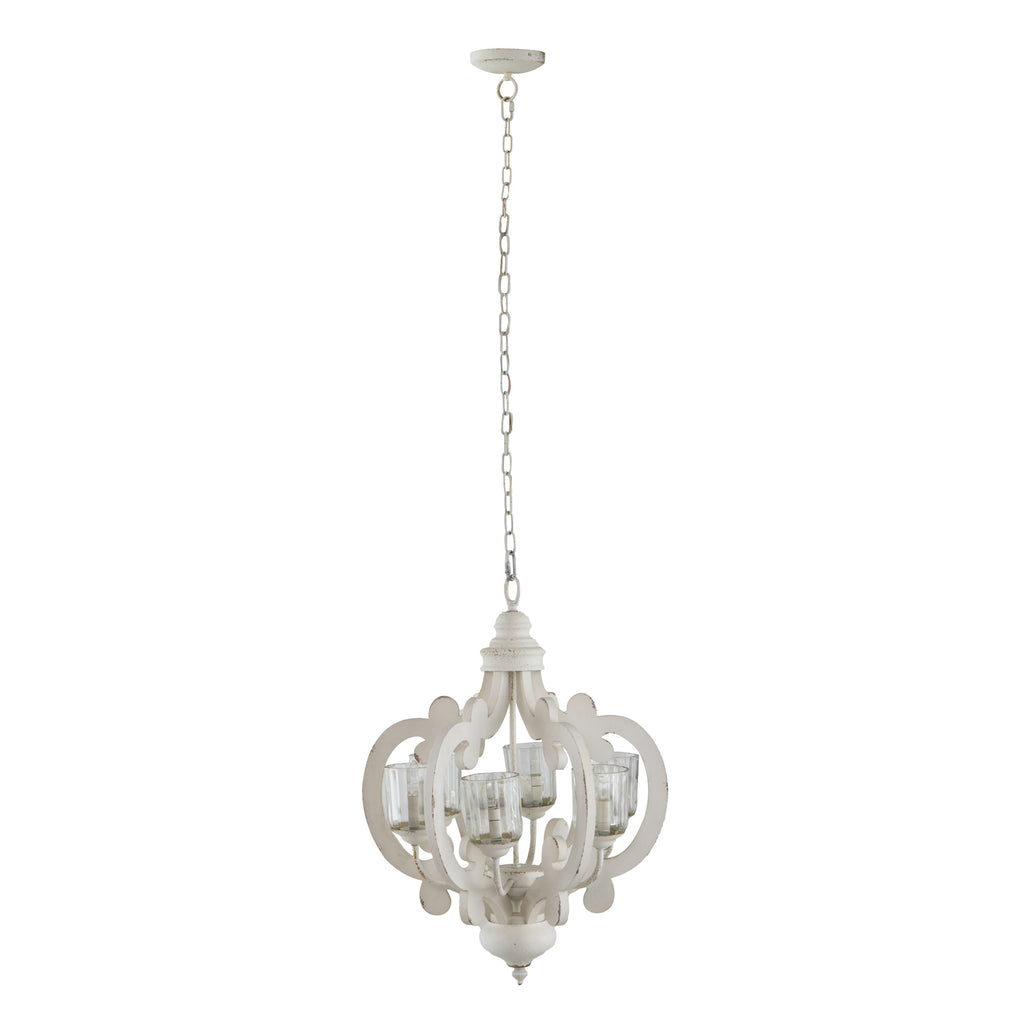 Ayrton Wooden Chandelier
