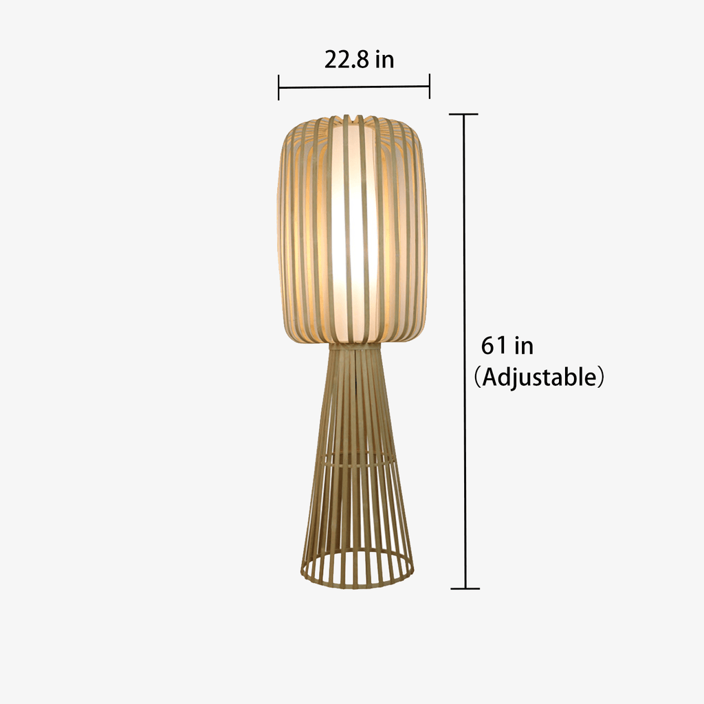 Bamboo Floor Lamp