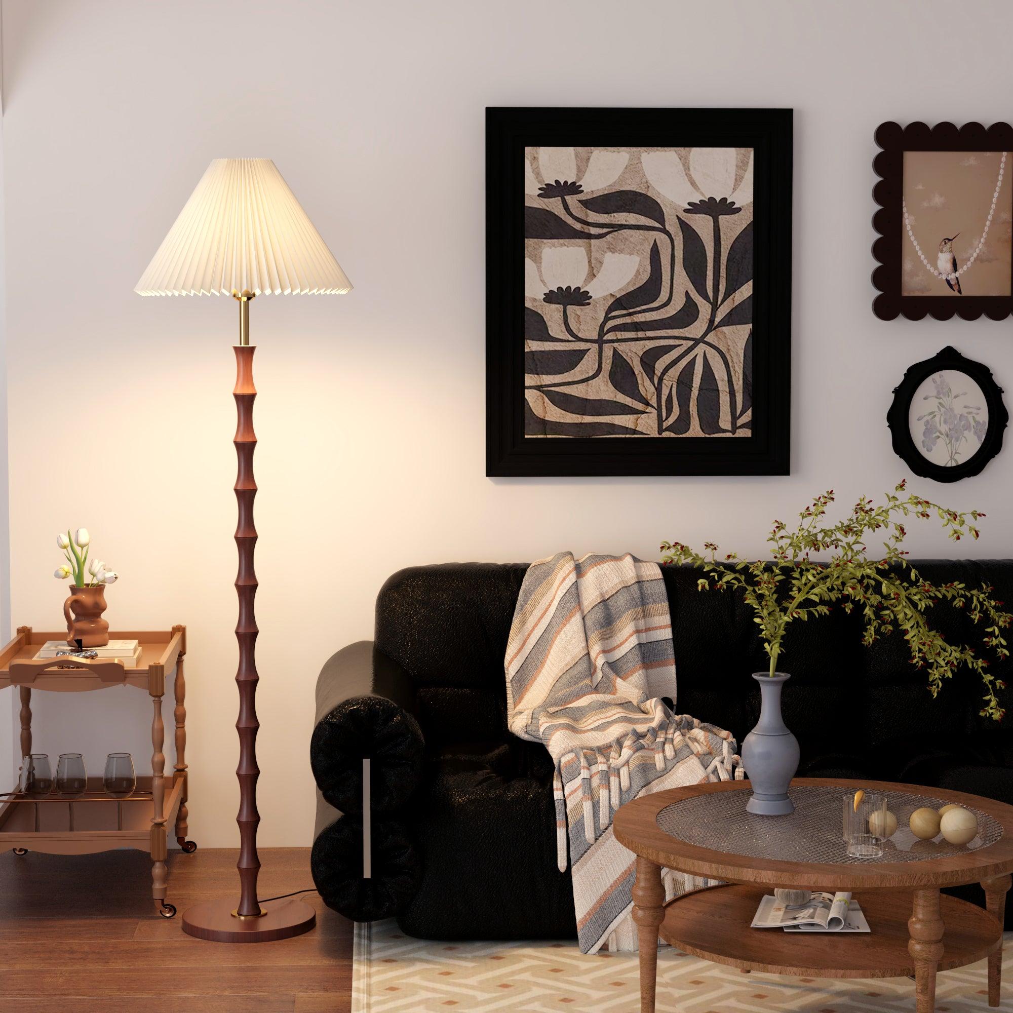 Bamboo Joint Floor Lamp