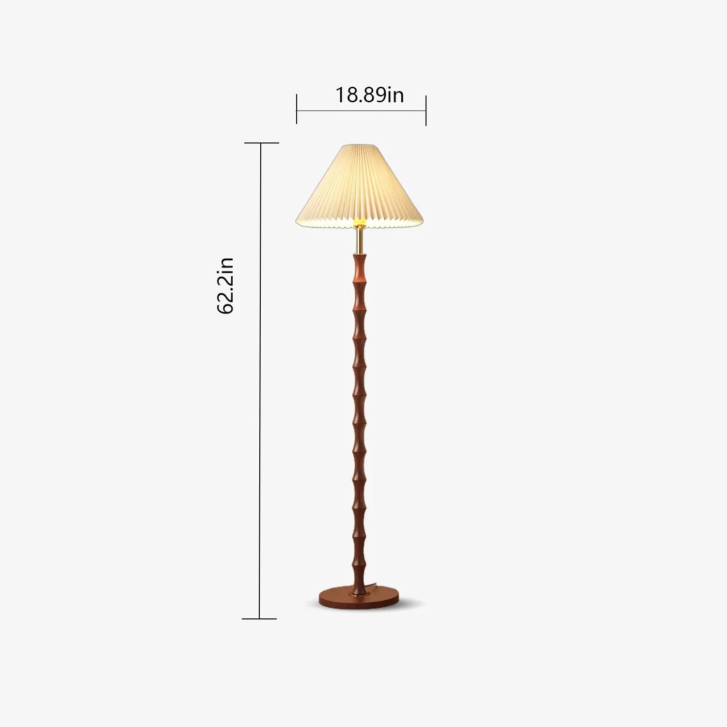 Bamboo Joint Floor Lamp